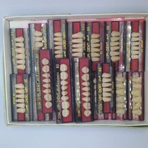 Kit com 15 Placas de Dente Reposição Protese Dentária - VIP Dent Plus