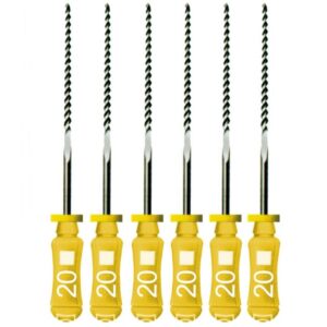 Caixa com 12 Lima Manual K Flexofile Dentsply Maillefer 20 25mm
