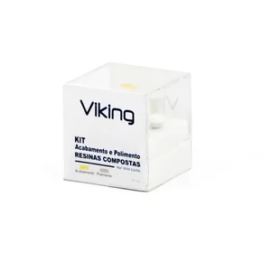 Kit Polimento (Cinza) e Acabamento (Azul) em Metais e Porcelanas KG Sorensen Viking