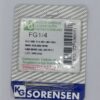 Broca Carbide FG 1/4