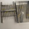 Curetas de Perio Completas + Pedra para Afiar