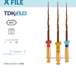 Kit com 6 Limas Endodônticas